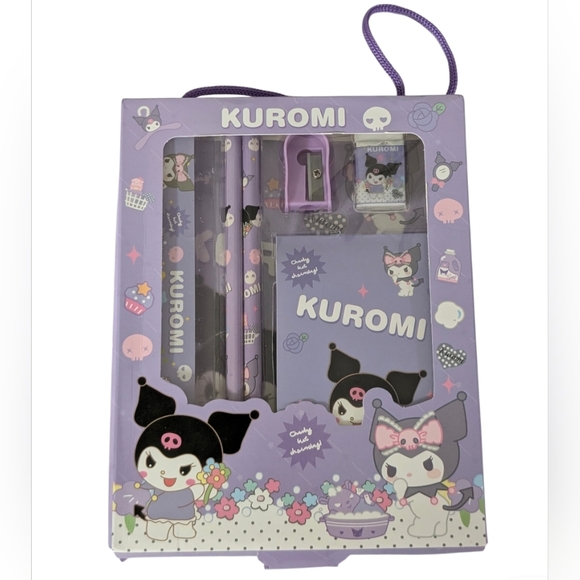 Kuromi Purple Character Tote Bag 14"x15" - Picture 4 of 5